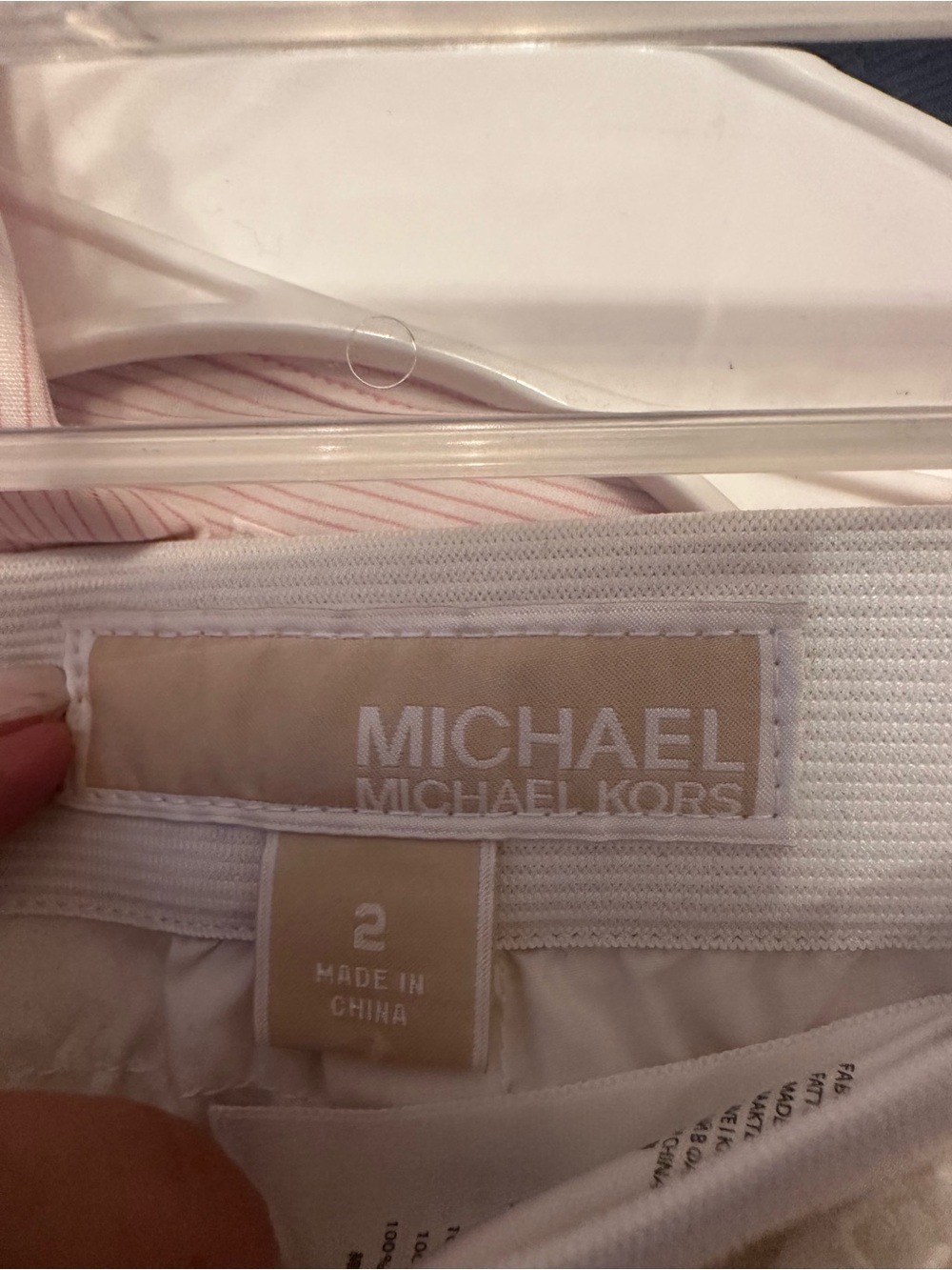 Michael Kors White Ruffle Mini Skirt - Picture 5 of 5